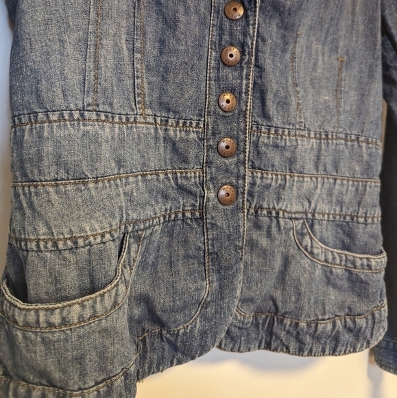 Mexx Linen Blend Denim Blazer - Picture 5 of 5